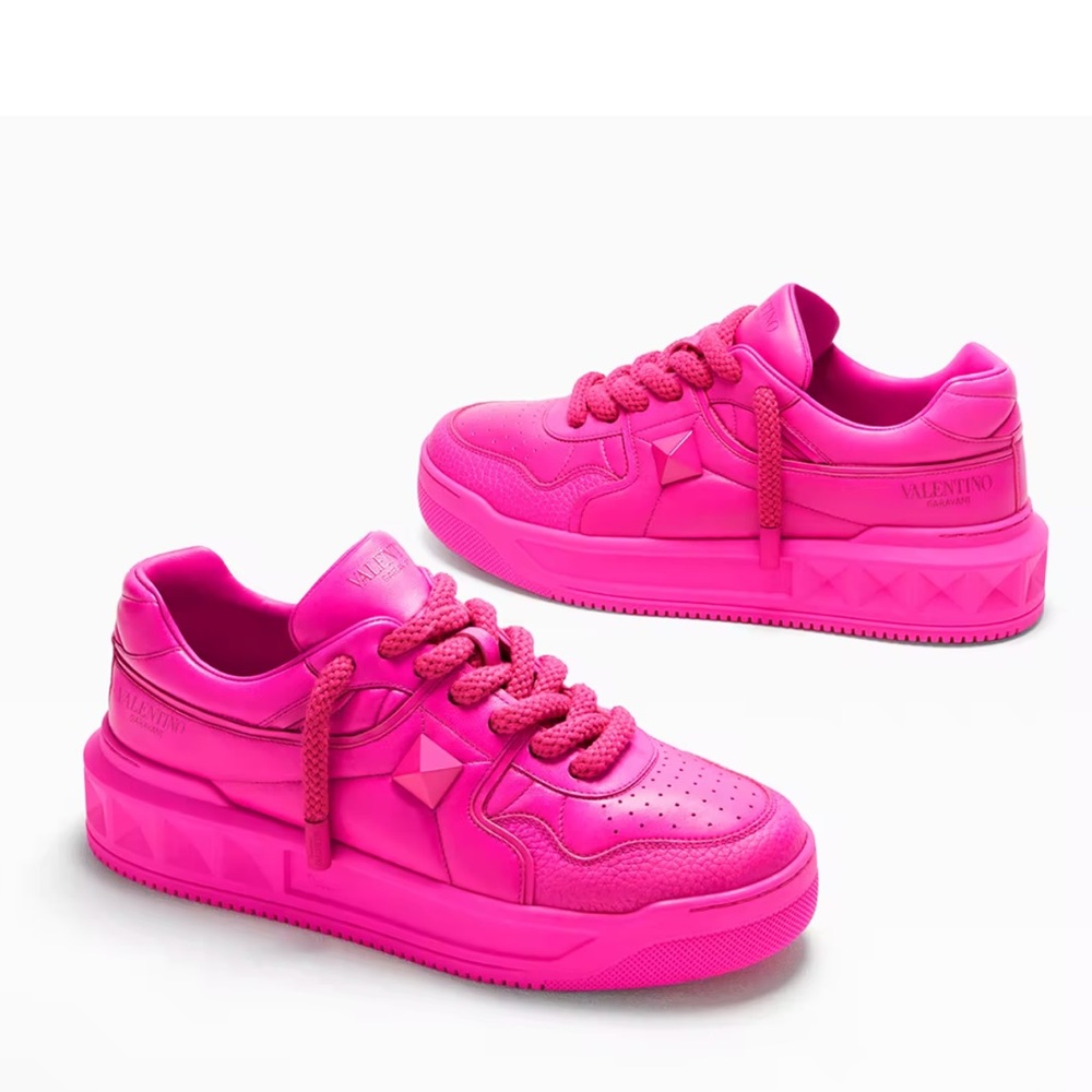 Valentino Pink Sneakers Size 40